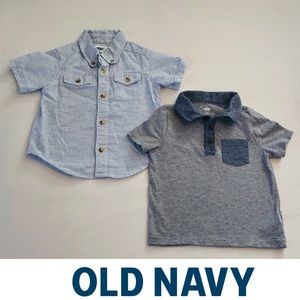 Old Navy Set of Toddler Button Down Shirts